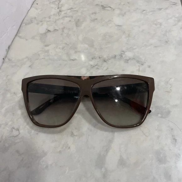 Gucci Vintage Logo Havanna Brown Aviator Sunglasses Y2K, GG 3540/S, 61 10 140 - Picture 4 of 8